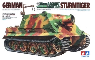 Tamiya 35177 German Sturmtiger Assault Tank 38cm Mortar 1/35