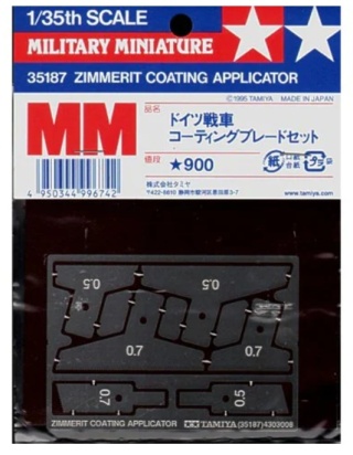 Tamiya 35187 Zimmerit Coating Applicator