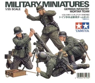 Tamiya 35193 German Infantry Mortar Team 1/35