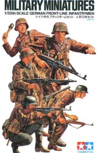 Tamiya 35196 German Front-Line Infantrymen 1/35
