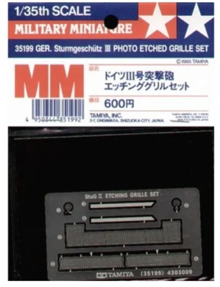 Tamiya 35199 StuG III Photo-Etched Grille