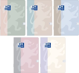 Zeszyt OXFORD B-LIGHT A5 32 kartek kratka z marginesem