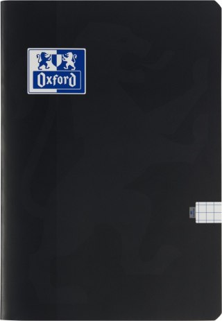 Zeszyt OXFORD ESSE A4 60k kratka z marginesem czarny