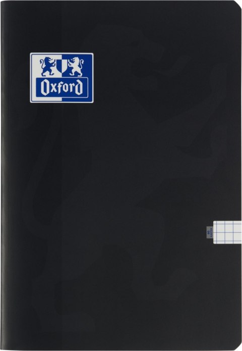 Zeszyt OXFORD ESSE A4 60k kratka z marginesem czarny