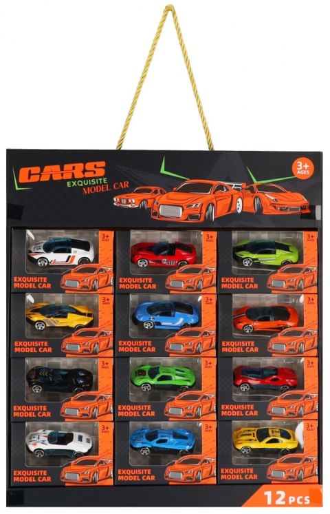 Auto osobowe metalowe mix MEGA CREATIVE 583846