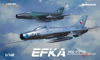 Eduard 11190 EFKA / MiG-21F-13 in Czechoslovak Service Limited Edition 1:48