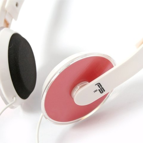 FREESTYLE SŁUCHAWKI NAUSZNE HOOP SŁUCHAWKI Z MIKROFONEM HOOP IPHONE+PC TOMATO [41416] TE