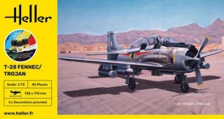 Heller 56279 Starter Set - North Am.T-28 Fennec/Tr