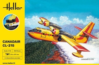 Heller 56373 Starter Set - Canadair CL-215