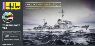 Heller 57011 Starter Kit - Torpedoboot T23
