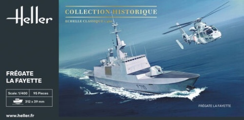 Heller 57035 Starter Kit - Fregate La Fayette 1/400