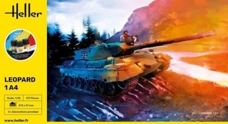 Heller 57126 Starter Kit - Leopard 1A4 1/35