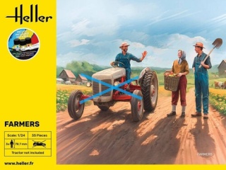 Heller 58752 Starter Kit - Farmers 1/24