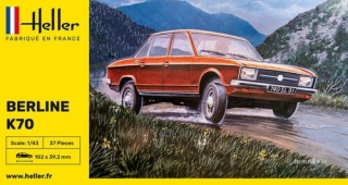 Heller 80176 Berline K70 1:43