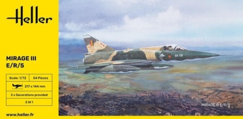 Heller 80323 Mirage IIIe 1/72 S-40 1:72