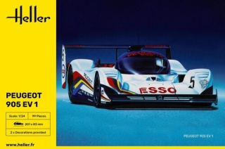 Heller 80718 Peugeot 905 1/24 S-60 1:24