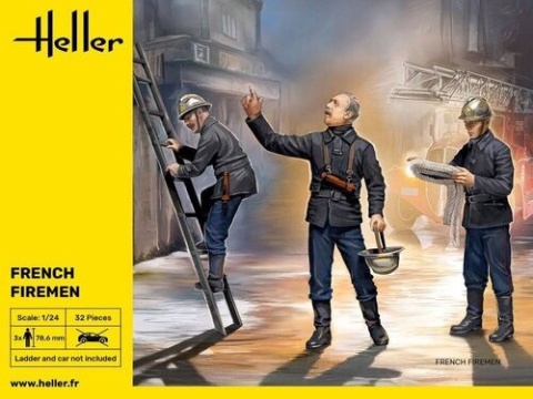 Heller 82753 French Firemen 1/24