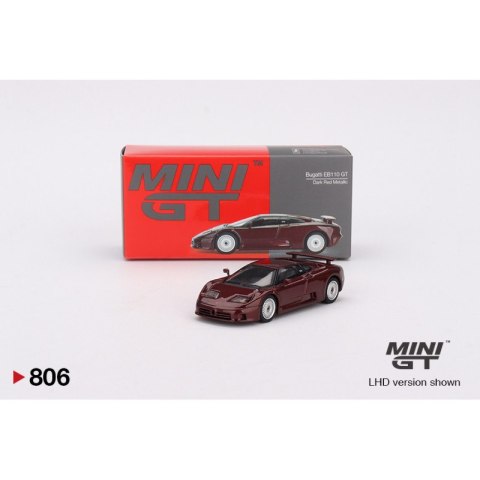 MINI GT 00806 BUGATTI EB110 GT 1995 Dark Red metallic ( MGT00806 )