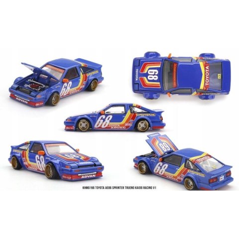 MINI GT KAIDO HOUSE 196 1:64 TOYOTA AE86 Sprinter Trueno Kaido Racing V1