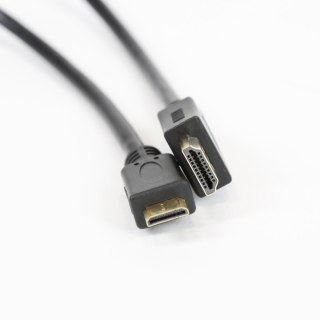 OMEGA HDMI KABEL CABLE miniHDMI 1.4 4K 1,8M BLACK BULK [41658]