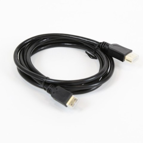OMEGA HDMI KABEL CABLE miniHDMI 1.4 4K 1,8M BLACK BULK [41658]