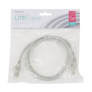 OMEGA KABEL SIECIOWY UTP PATCH CORD CAT5e RJ45 1M [43658]
