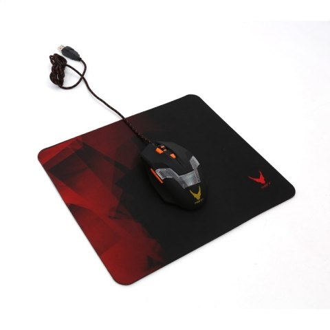OMEGA VARR PRO-GAMING MOUSE PAD PODKŁADKA POD MYSZ 250X290X2 MM RED [43237] TE