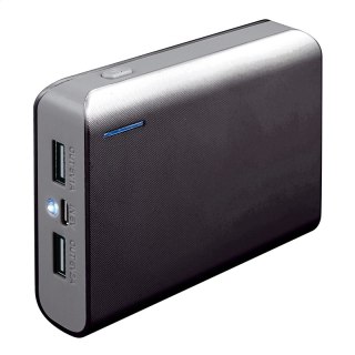 PLATINET POWER BANK 6000 mAh TORCH BLACK GRAY [43178] TE