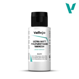 Vallejo 26653 Ultra Matt Polyurethane Varnish 60 ml