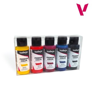 Vallejo 62101 Opaque Basics (5 x 60 ml) Premium Color