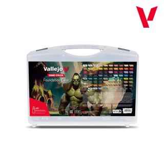 Vallejo 72180 Game Color Foundation Case (80 x 18 ml)