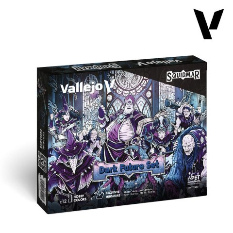 Vallejo 72202 Squidmar Dark Future Set (12 x 18 ml)