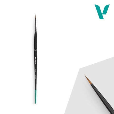 Vallejo B02020 Brush - Detail - Round Synth. No. 2/0