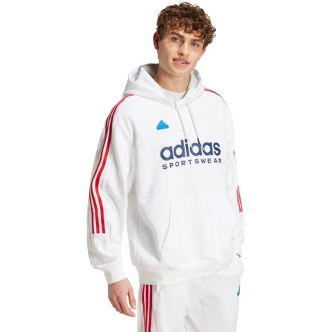 Bluza męska adidas House of Tiro Nations Pack biała IY4528 Bluza męska adidas House of Tiro Nations Pack biała IY4528