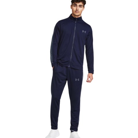 Dres męski Under Armour Rival Knit Track Suit granatowy 1357139 410 Dres męski Under Armour Rival Knit Track Suit granatowy 1357139 410
