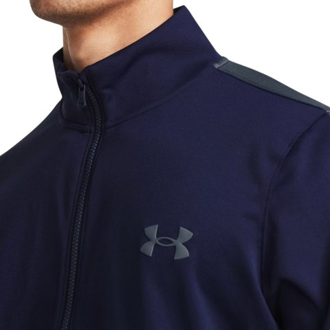Dres męski Under Armour Rival Knit Track Suit granatowy 1357139 410 Dres męski Under Armour Rival Knit Track Suit granatowy 1357139 410