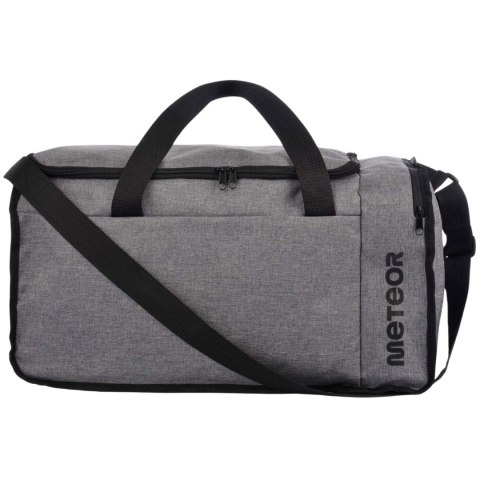 Torba Fitness Meteor Odyn 40L szaro-czarna 16897 Torba Fitness Meteor Odyn 40L szaro-czarna 16897
