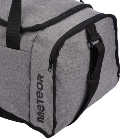 Torba Fitness Meteor Odyn 40L szaro-czarna 16897 Torba Fitness Meteor Odyn 40L szaro-czarna 16897