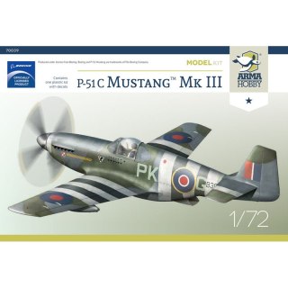 Arma Hobby 70039 P-51C Mustang Mk III 1/72