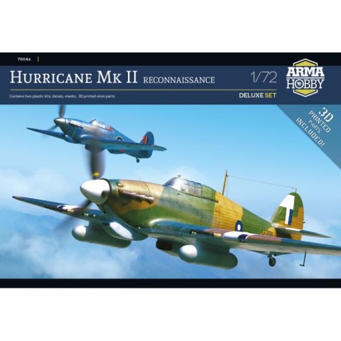 Arma Hobby 70046 Hurricane Mk II Reconnaissance Deluxe Set 1/72