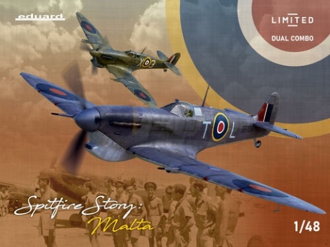 Eduard 11172 Spitfire Story: Malta Dual Combo Limited Edition 1:48