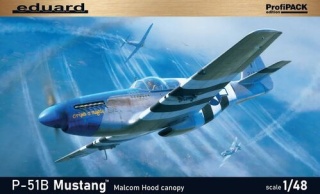 Eduard 82176 P-51B Mustang Malcolm Hood Canopy ProfiPack Edition 1/48