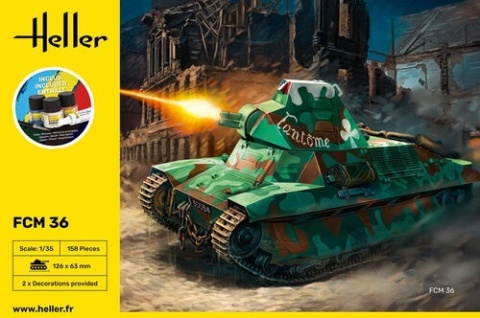 Heller 35322 Starter Kit - FCM 36 1/35