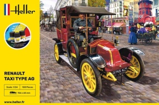 Heller 35705 Starter Set - Renault Taxi Type AG 1/24
