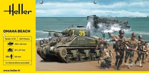 Heller 50332 Omaha Beach 1/72