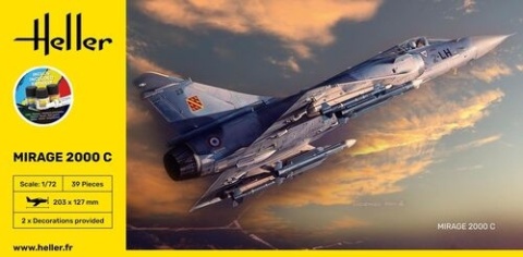 Heller 56303 Starter Kit - Mirage 2000 C 1:72