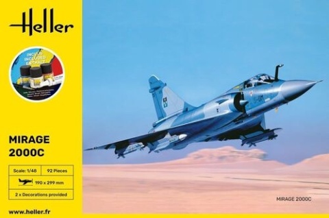 Heller 56426 Starter Kit - Mirage 2000C 1:48