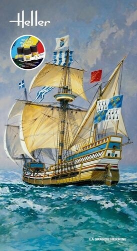 Heller 56841 Starter Kit - Le Grand Hermine 1/150