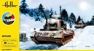 Heller 57127 Starter Kit - Gepard 1:35