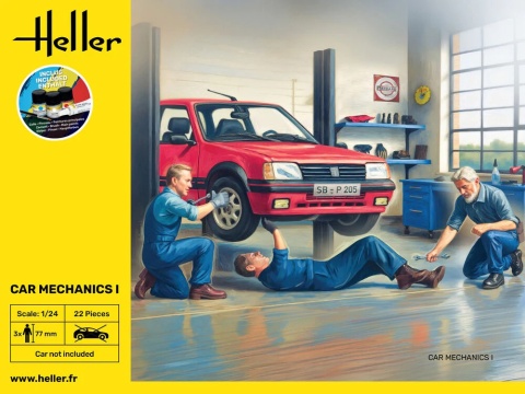Heller 58756 Starter Kit - Car Mechanics II 1/24